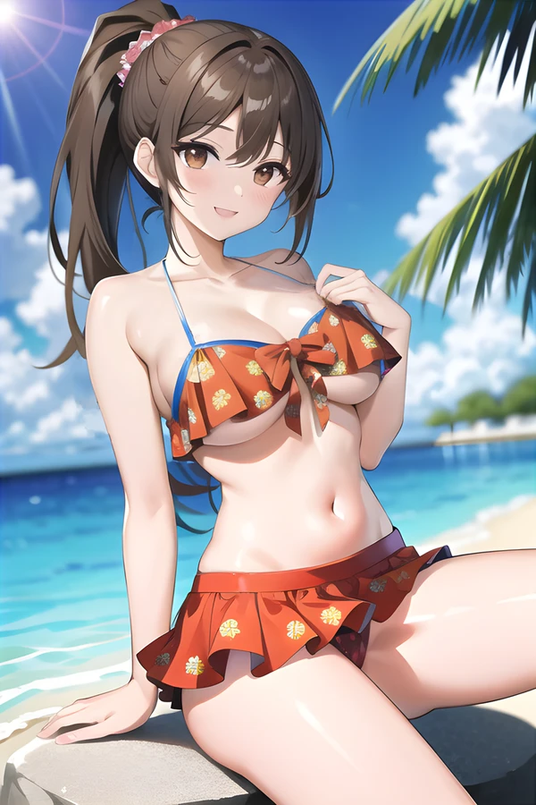 anh anime nu mac bikini 1