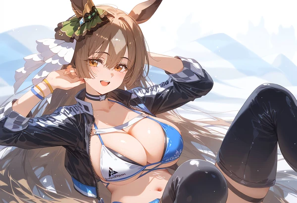 anh gai xinh bikini anime 2